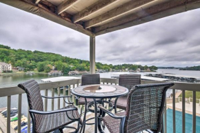 Osage Beach Condo Community Pool and Boat Dock